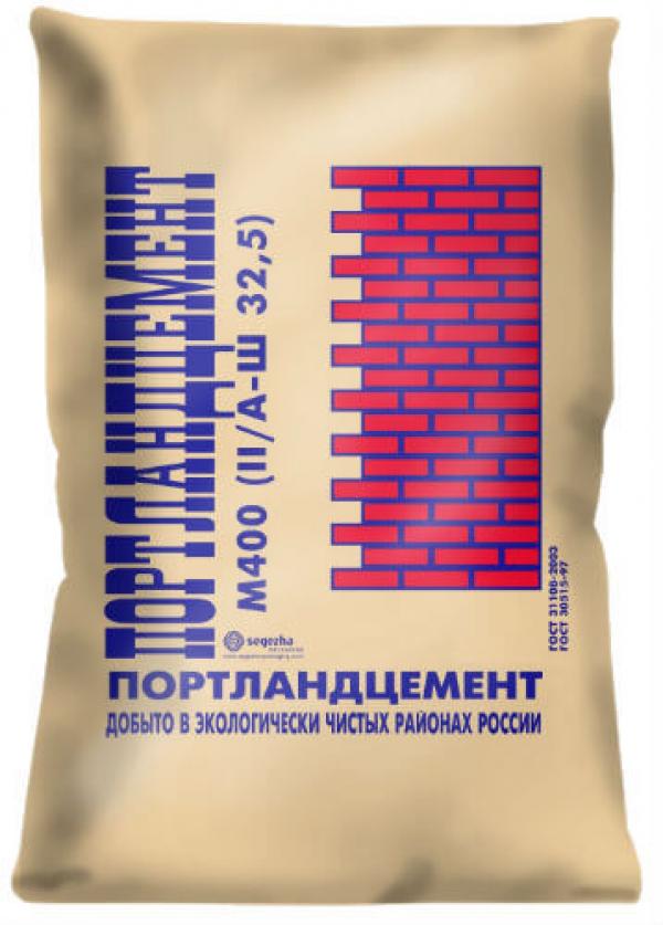 Цемент М 400.
